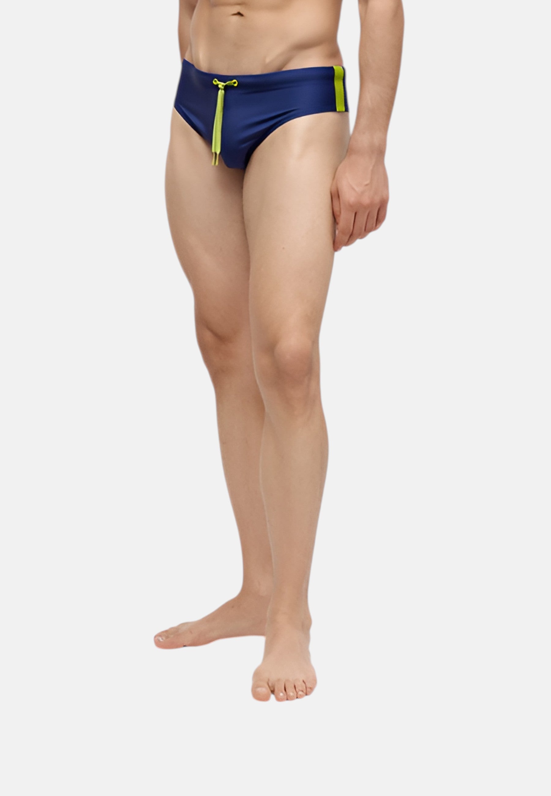 Slip Mare Uomo Sundek Leonardo con stampa Logo Navy 02