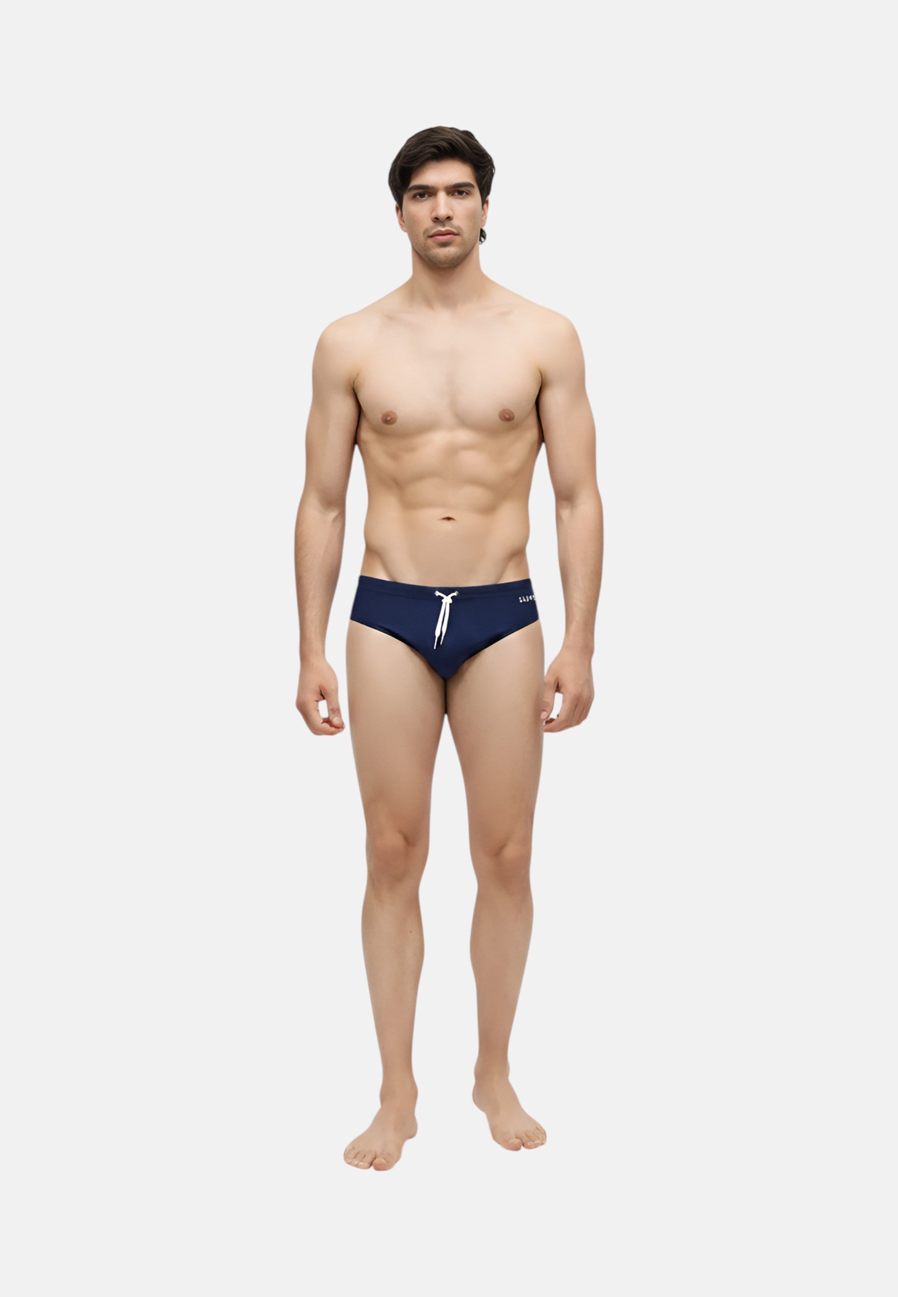 Slip Mare Uomo Sundek Stampa in Econyl Navy 01
