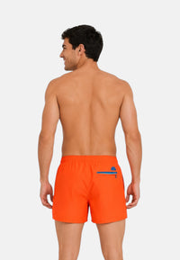Sundek Boxer mare uomo con dettagli a contrasto Fluo Orange 01