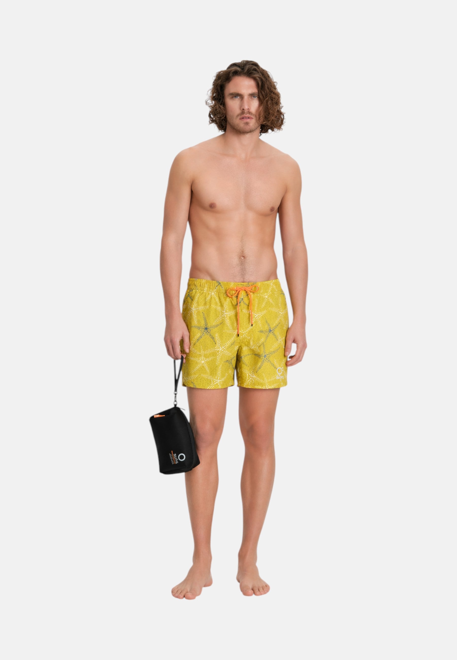 Boxer Mare Uomo Suns Marina Ocra