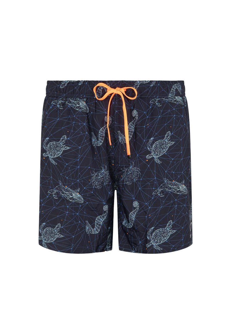 Boxer Mare Uomo Suns Space Dark Blue