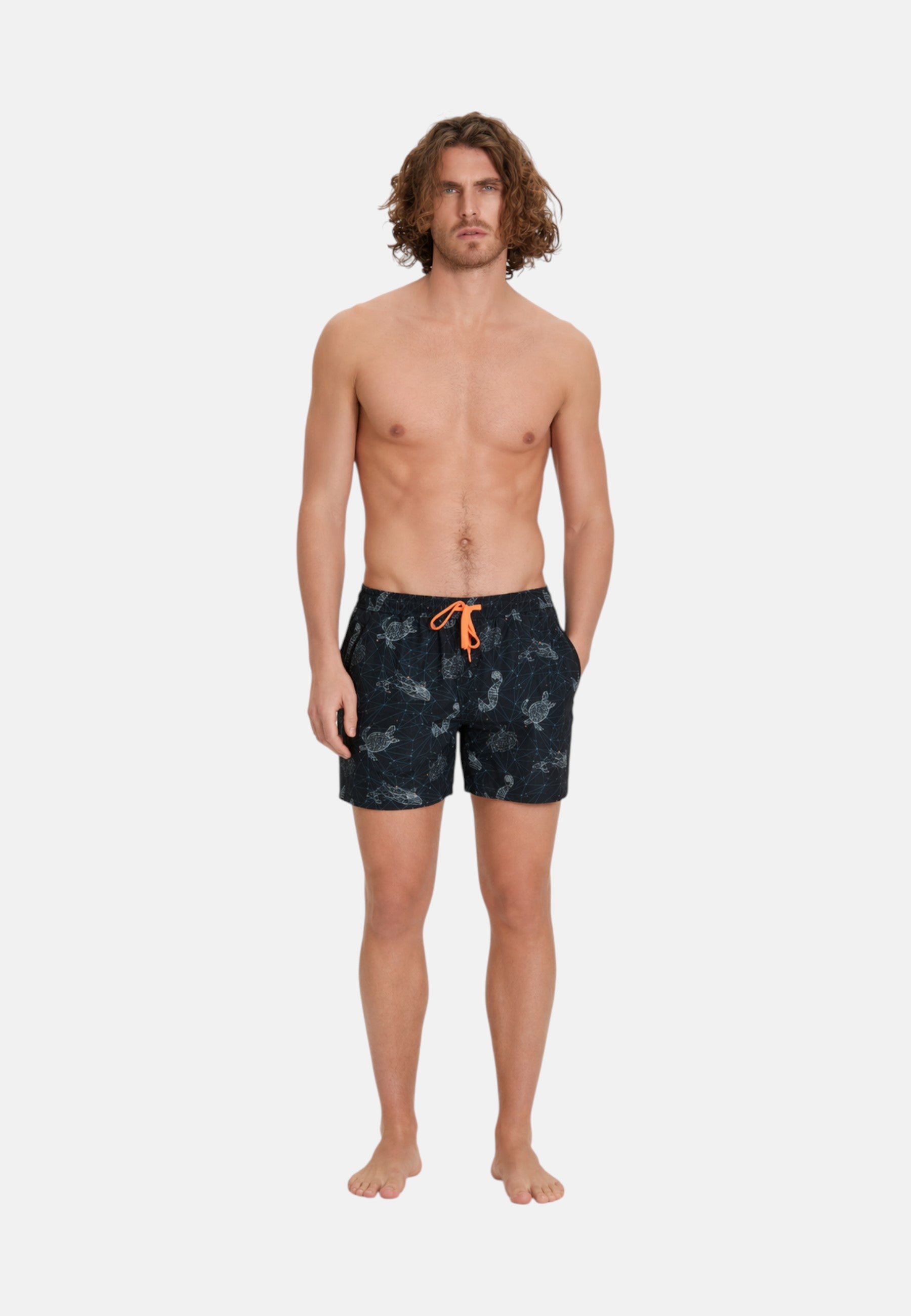 Boxer Mare Uomo Suns Space Dark Blue