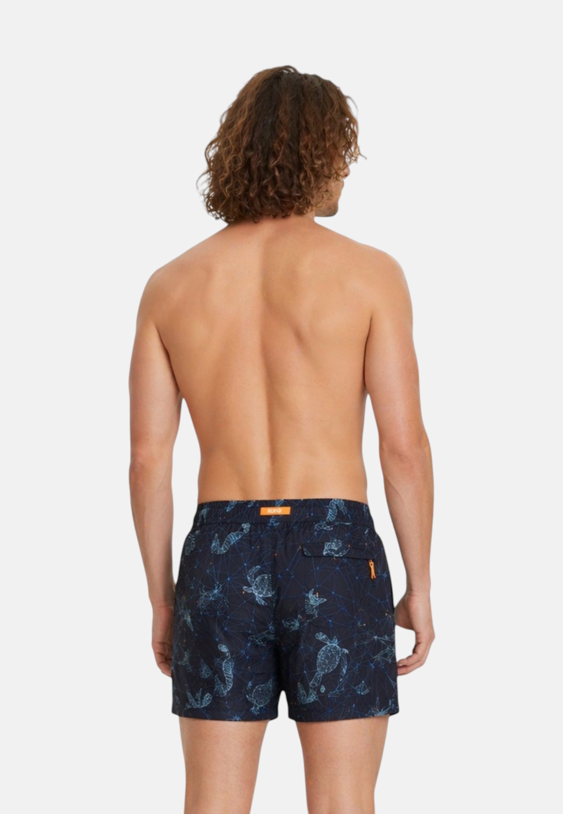 Boxer Mare Uomo Suns Space Dark Blue