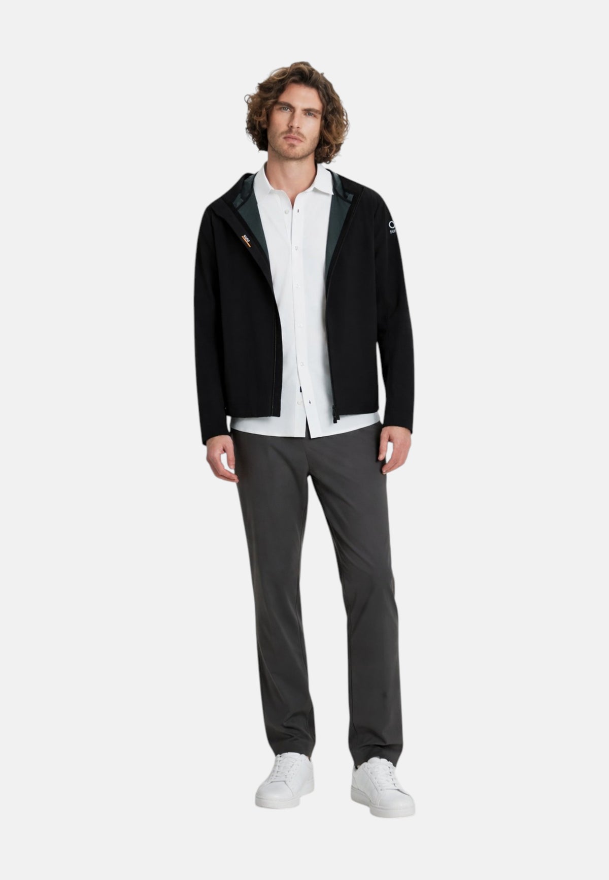 Giubbotto antivento Uomo SUNS Black