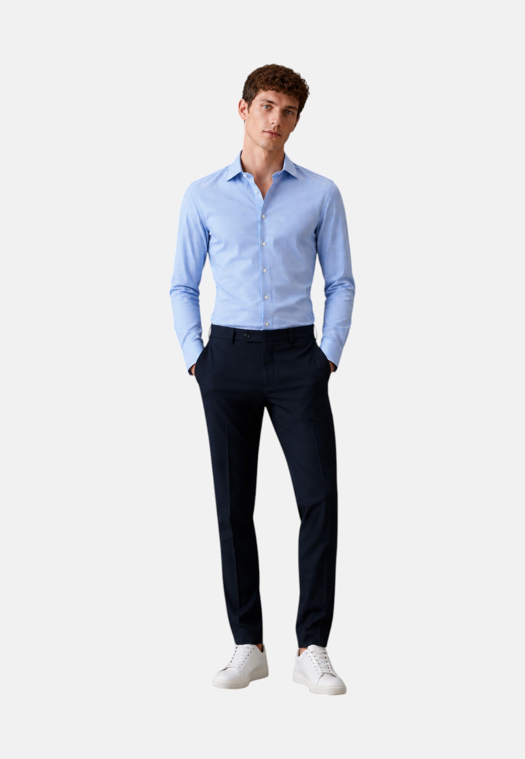 Camicia in mussola con stampa corallo Combo 1