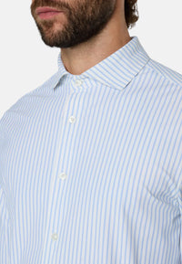 Camicia in mussola con stampa corallo Combo 3