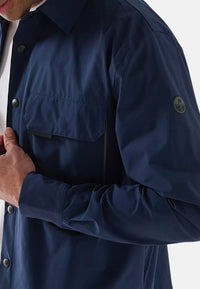 Camicia in denim twill Uomo North Sails Blue Navy