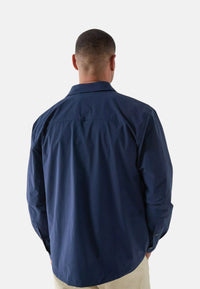 Camicia in denim twill Uomo North Sails Blue Navy