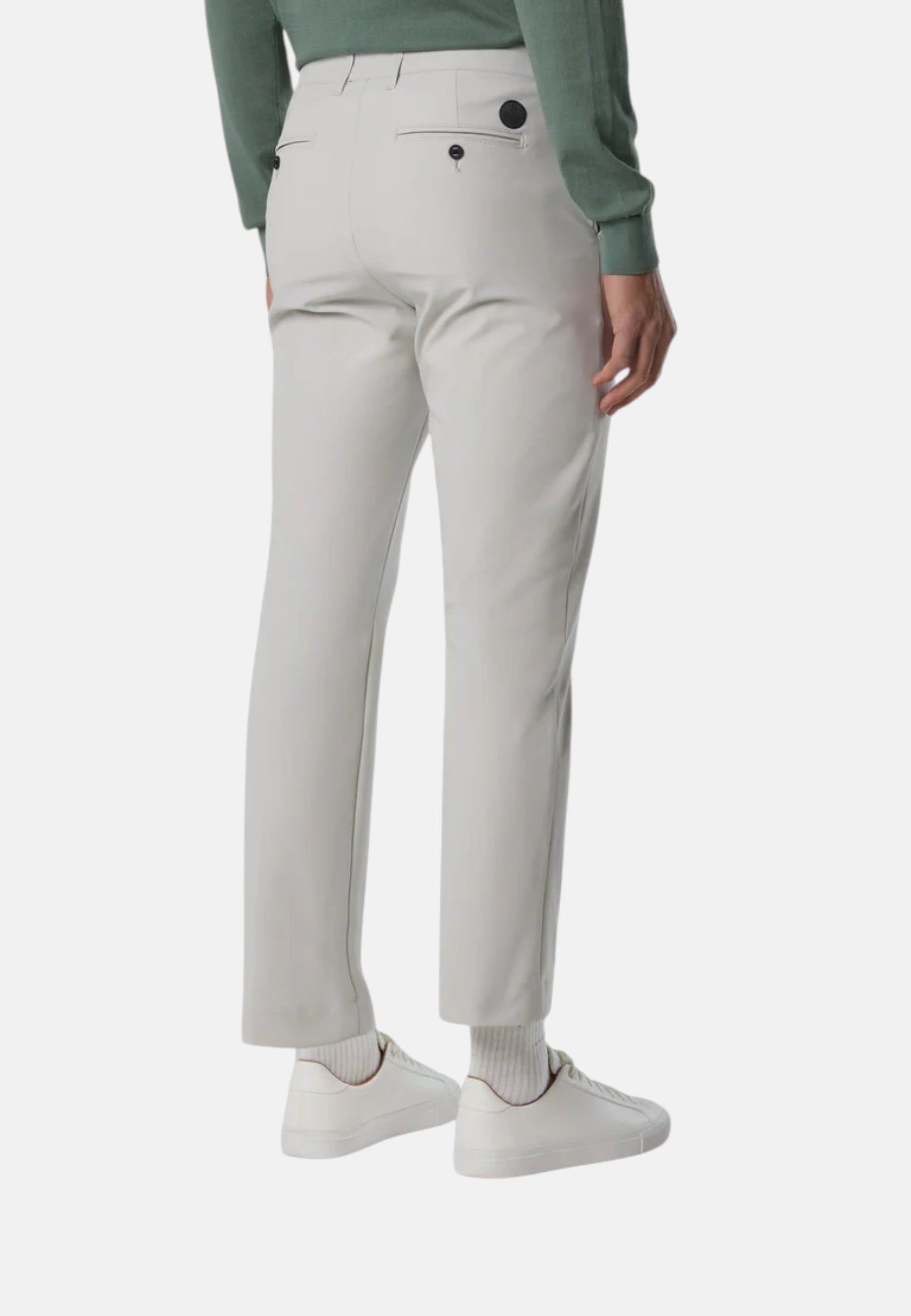 Pantaloni chino Defender in nylon Uomo North Sails Grey Violet