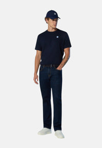 T-shirt con patch logata Uomo North Sails Blue Navy