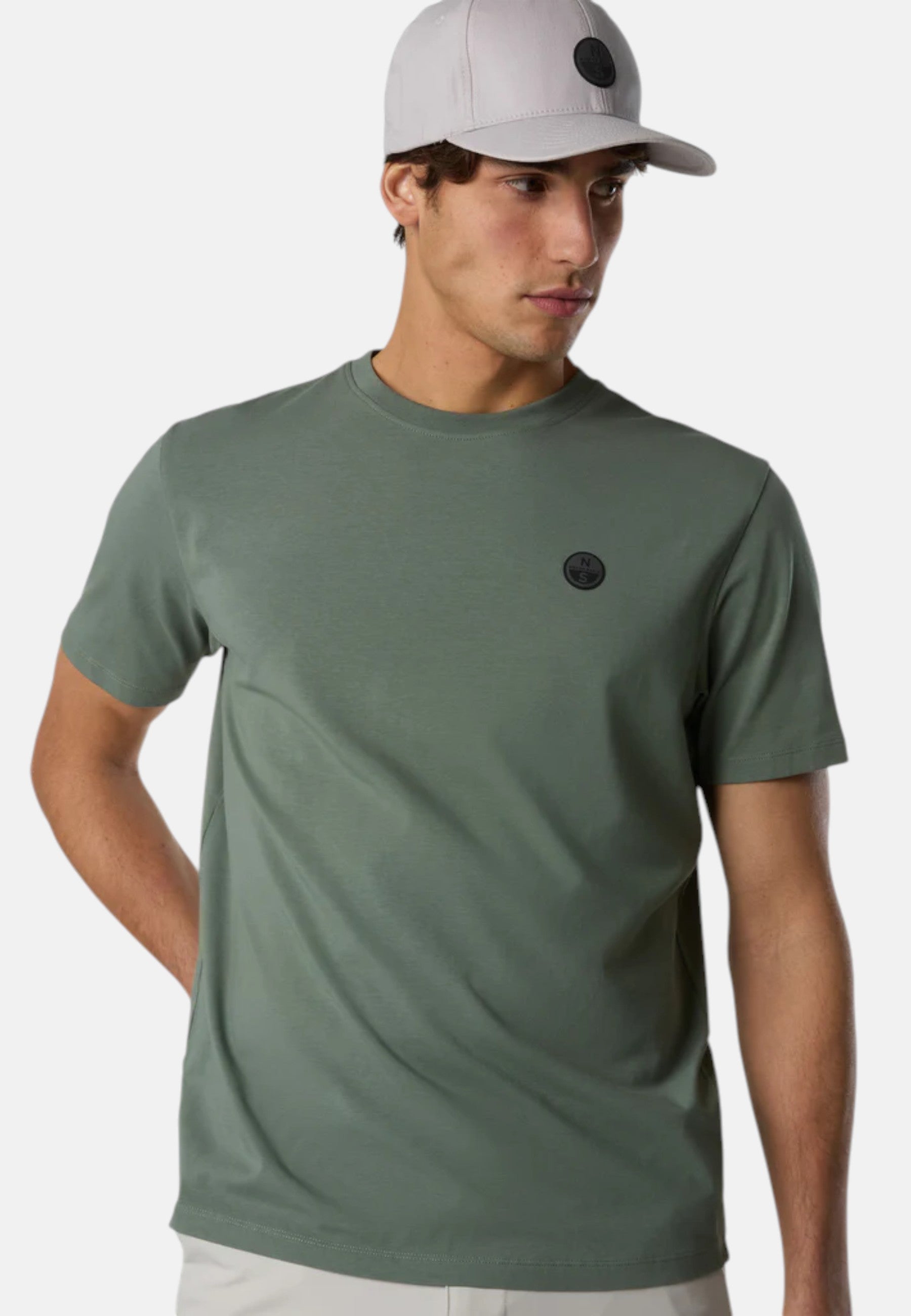 T-shirt Uomo con logo North Sails Laurel Wreath