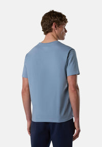T-shirt Uomo con logo North Sails Light Blue