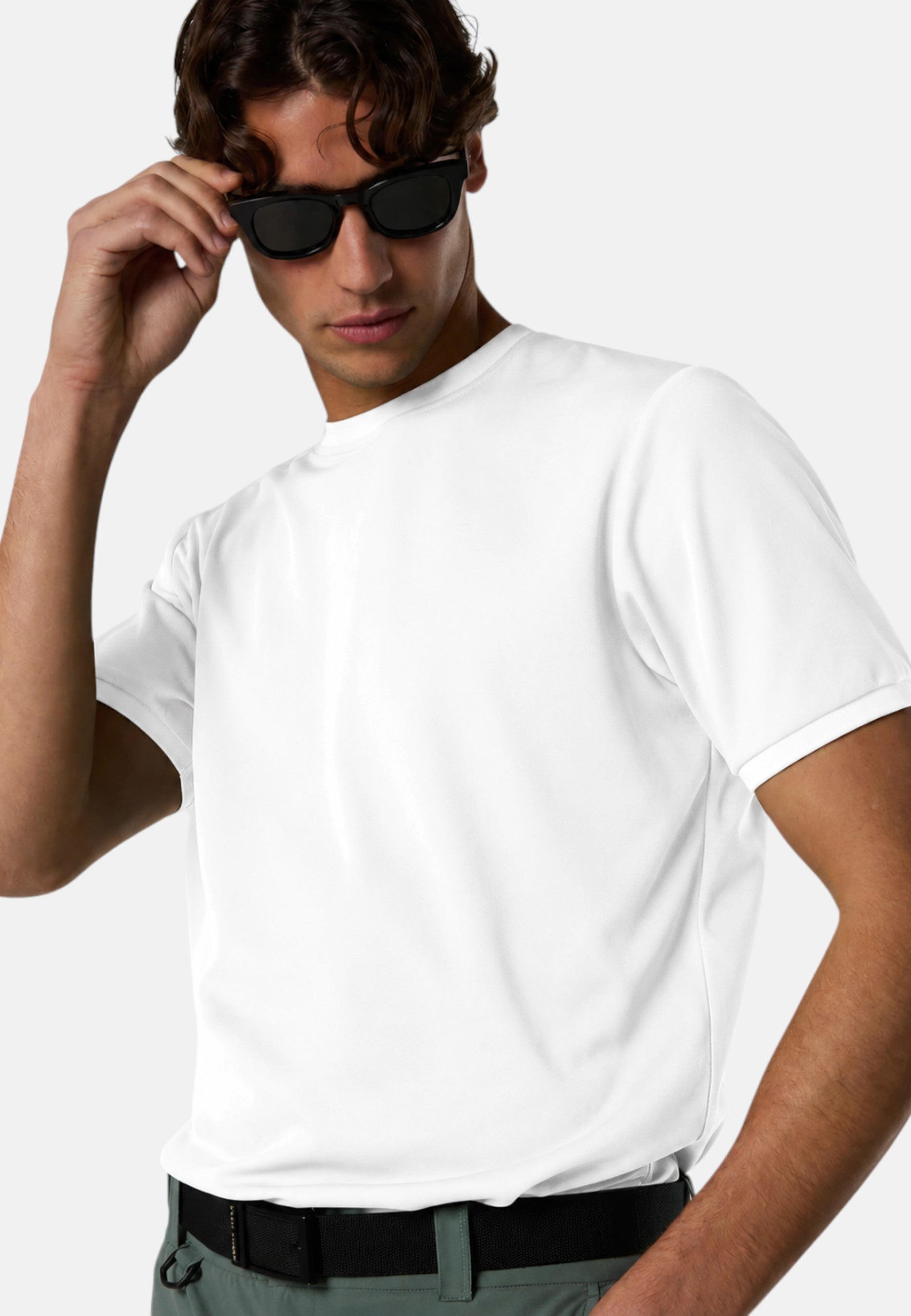 T-shirt in piquet COOLMAX Uomo North Sails White