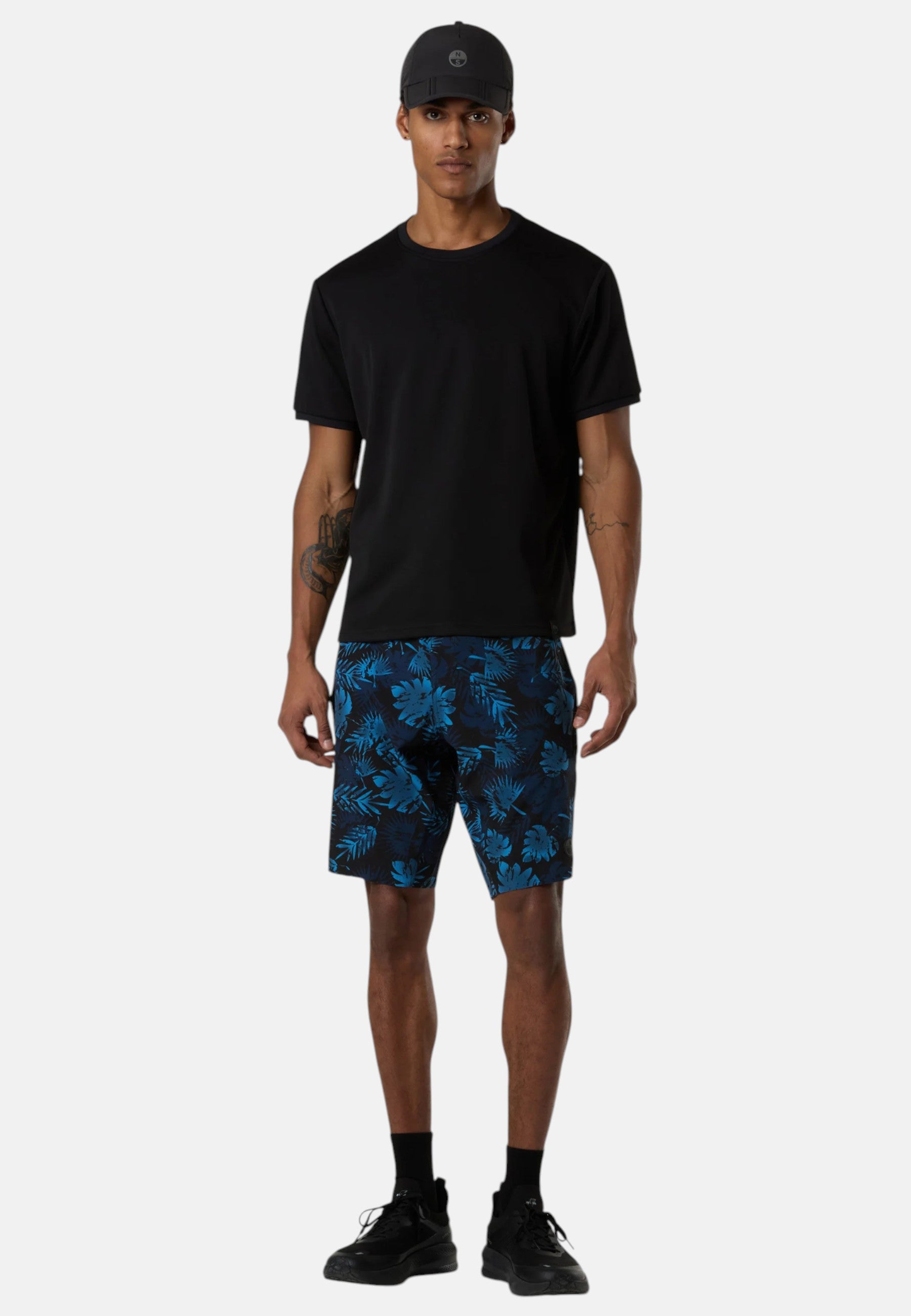 T-shirt in piquet COOLMAX Uomo North Sails Black