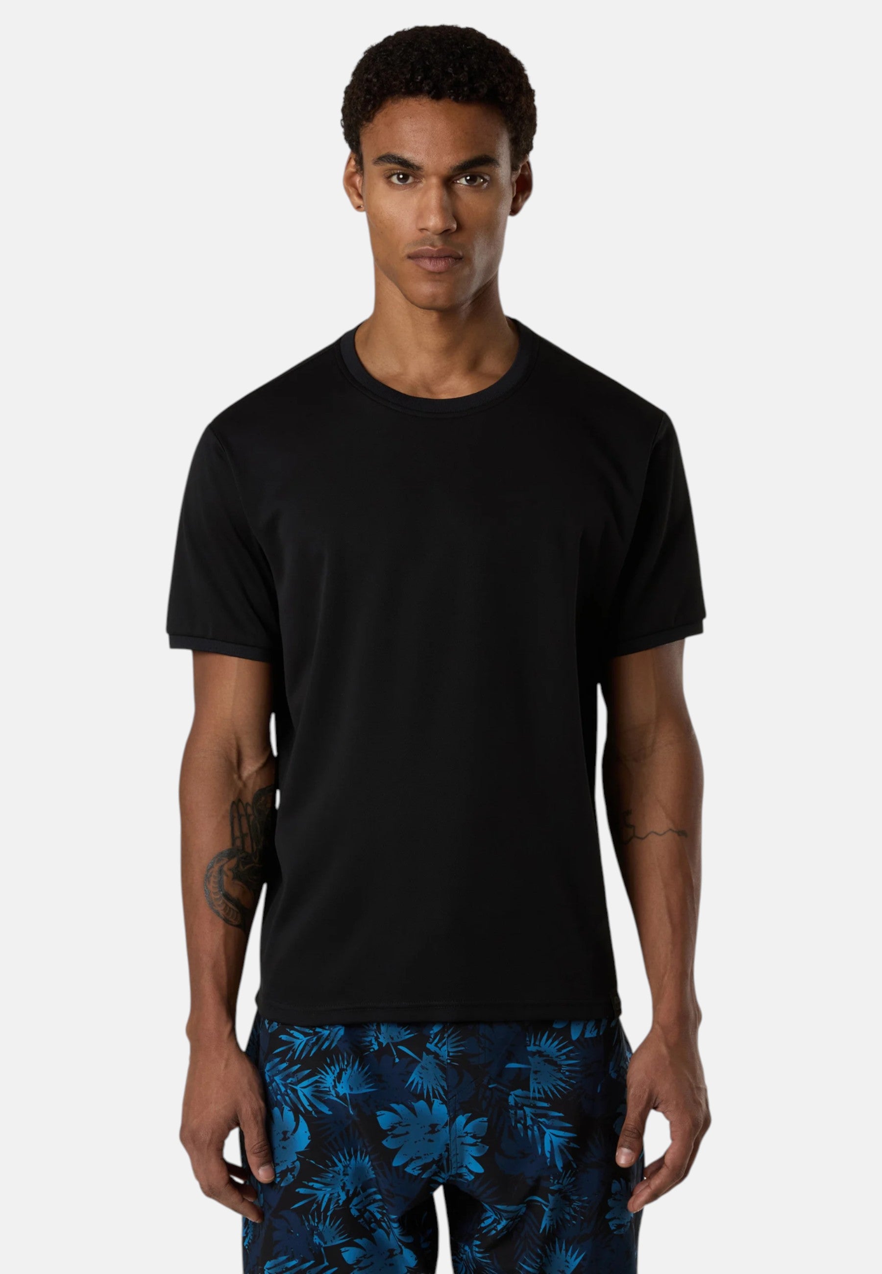 T-shirt in piquet COOLMAX Uomo North Sails Black
