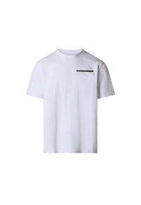 T-shirt Uomo con lettering North Sails in rilievo White
