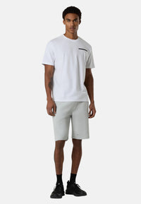 T-shirt Uomo con lettering North Sails in rilievo White
