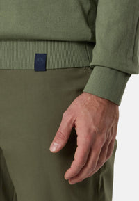 Maglione girocollo leggero Uomo North Sails Deep Green