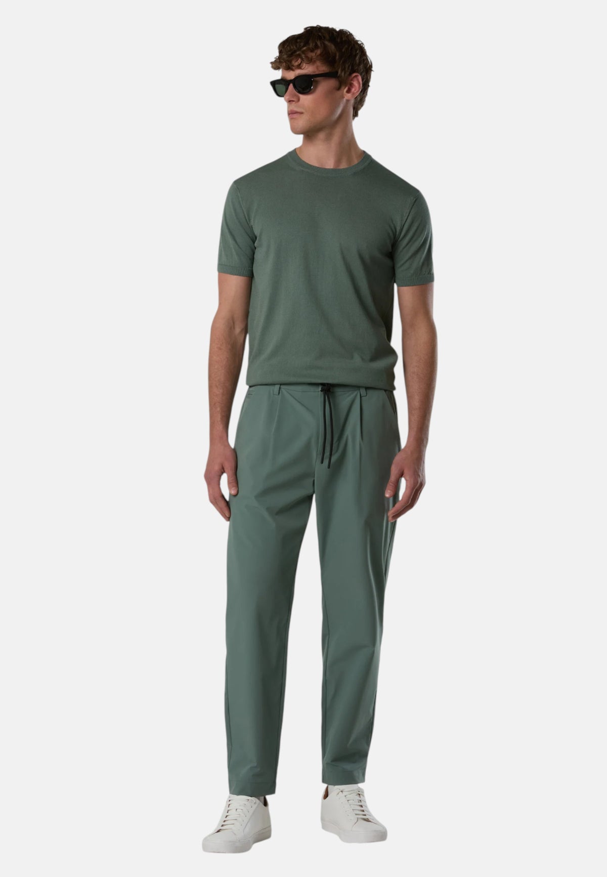 T-Shirt Uomo North Sails Elasticizzata Laurel Wreath