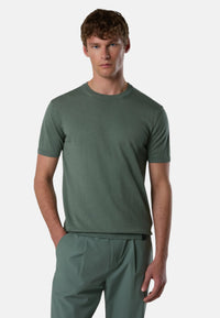 T-Shirt Uomo North Sails Elasticizzata Laurel Wreath