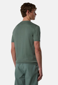 T-Shirt Uomo North Sails Elasticizzata Laurel Wreath