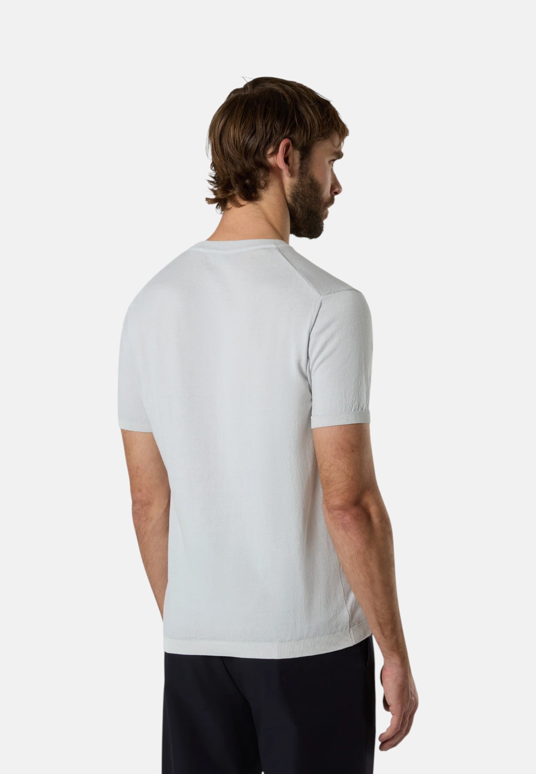 T-Shirt Uomo North Sails Elasticizzata Grey Violet