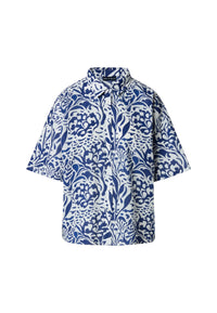 Camicia Donna in mussola con stampa corallo North Sails Combo 1