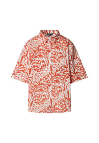 Camicia Donna in mussola con stampa corallo North Sails Combo 2