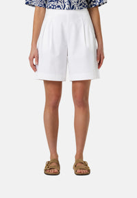 Bermuda a gamba larga con pinces Donna North Sails Marshmallow