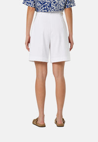 Bermuda a gamba larga con pinces Donna North Sails Marshmallow