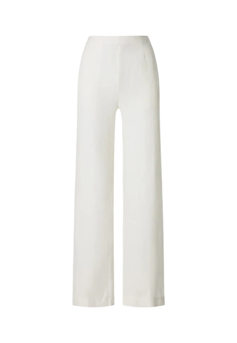 Pantaloni Donna in lino con vita paperbag North Sails Marshmallow