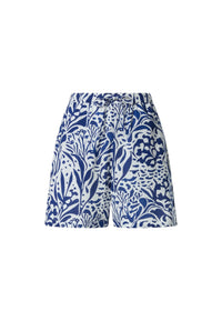 Bermuda in mussola con stampa corallo Combo 1