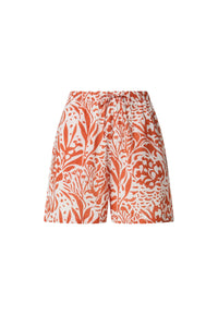Bermuda in mussola con stampa corallo Combo 2
