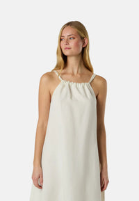 Abito con scollatura arricciata e coulisse Donna North Sails Marshmallow