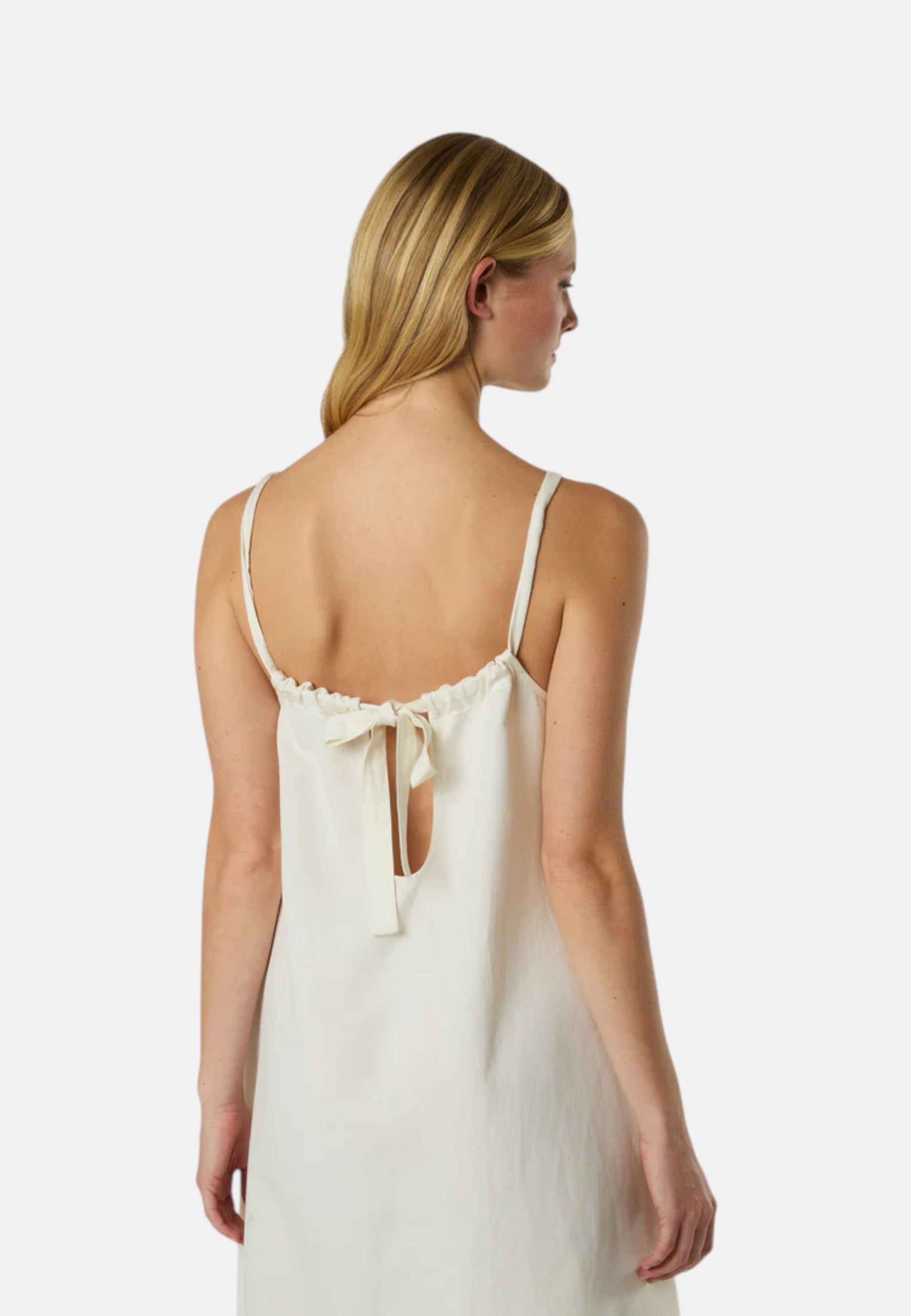 Abito con scollatura arricciata e coulisse Donna North Sails Marshmallow