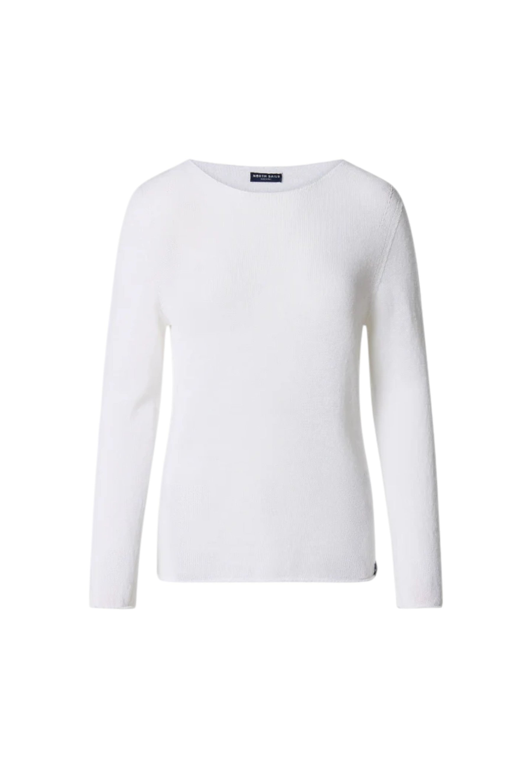 Maglia con scollo a barca senza cuciture Donna North Sails Marshmallow
