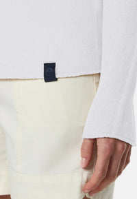 Maglia con scollo a barca senza cuciture Donna North Sails Marshmallow