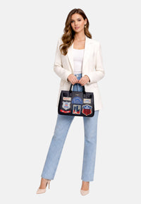 Borsa Donna Rue Madam Black