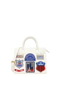 Borsa Donna Rue Madam Off White