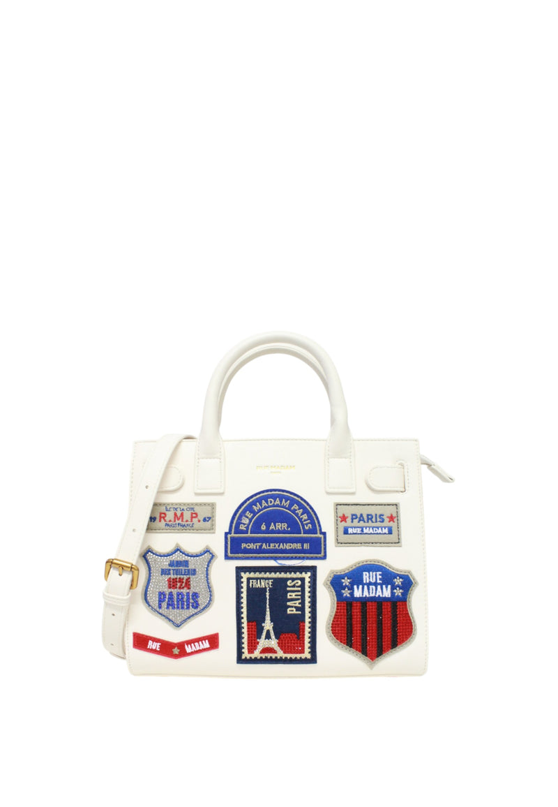 Borsa Donna Rue Madam Off White