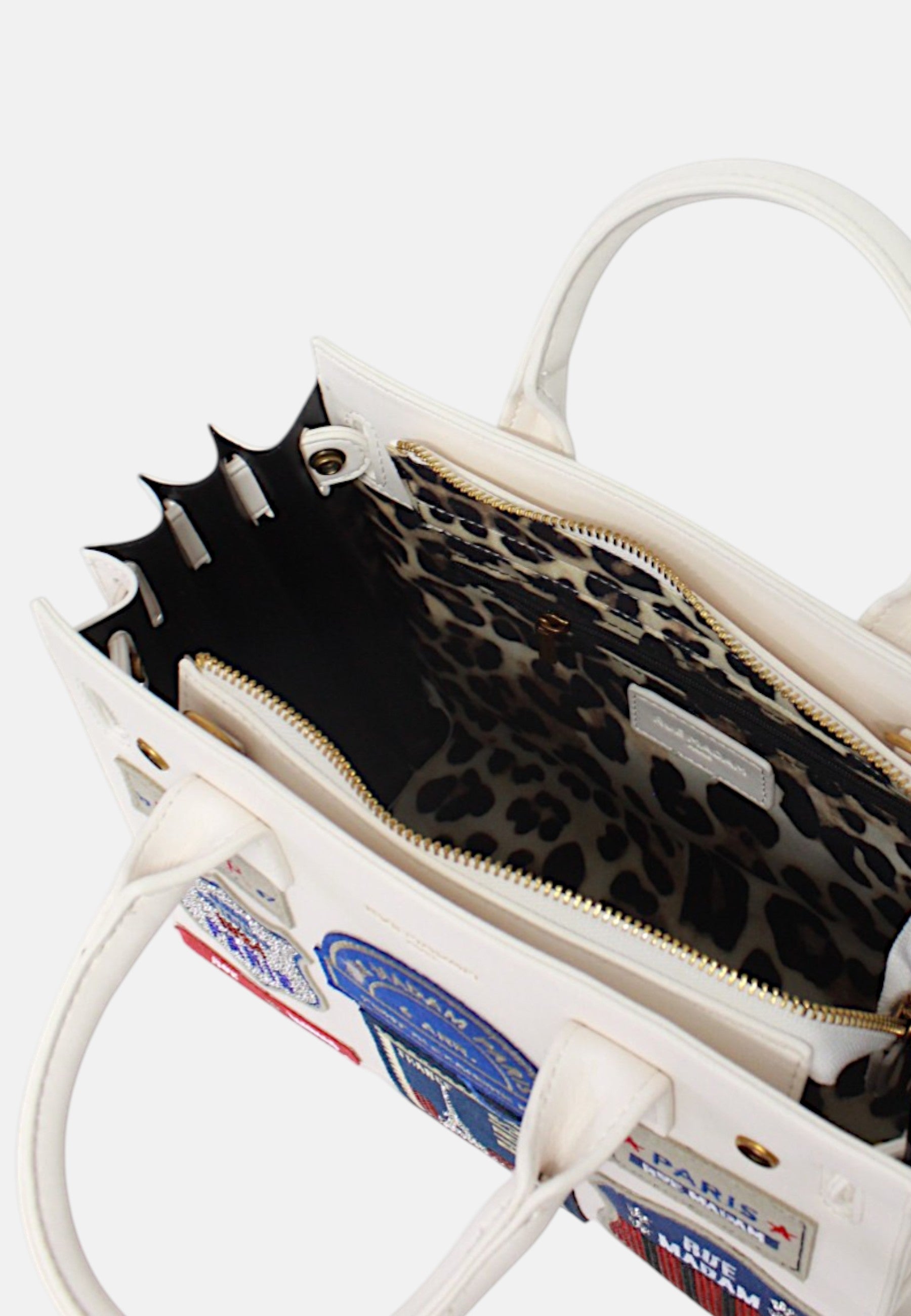 Borsa Donna Rue Madam Off White