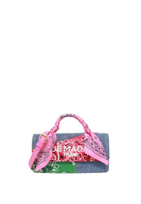 Borsa Donna Rue Madam Denim Fuchsia