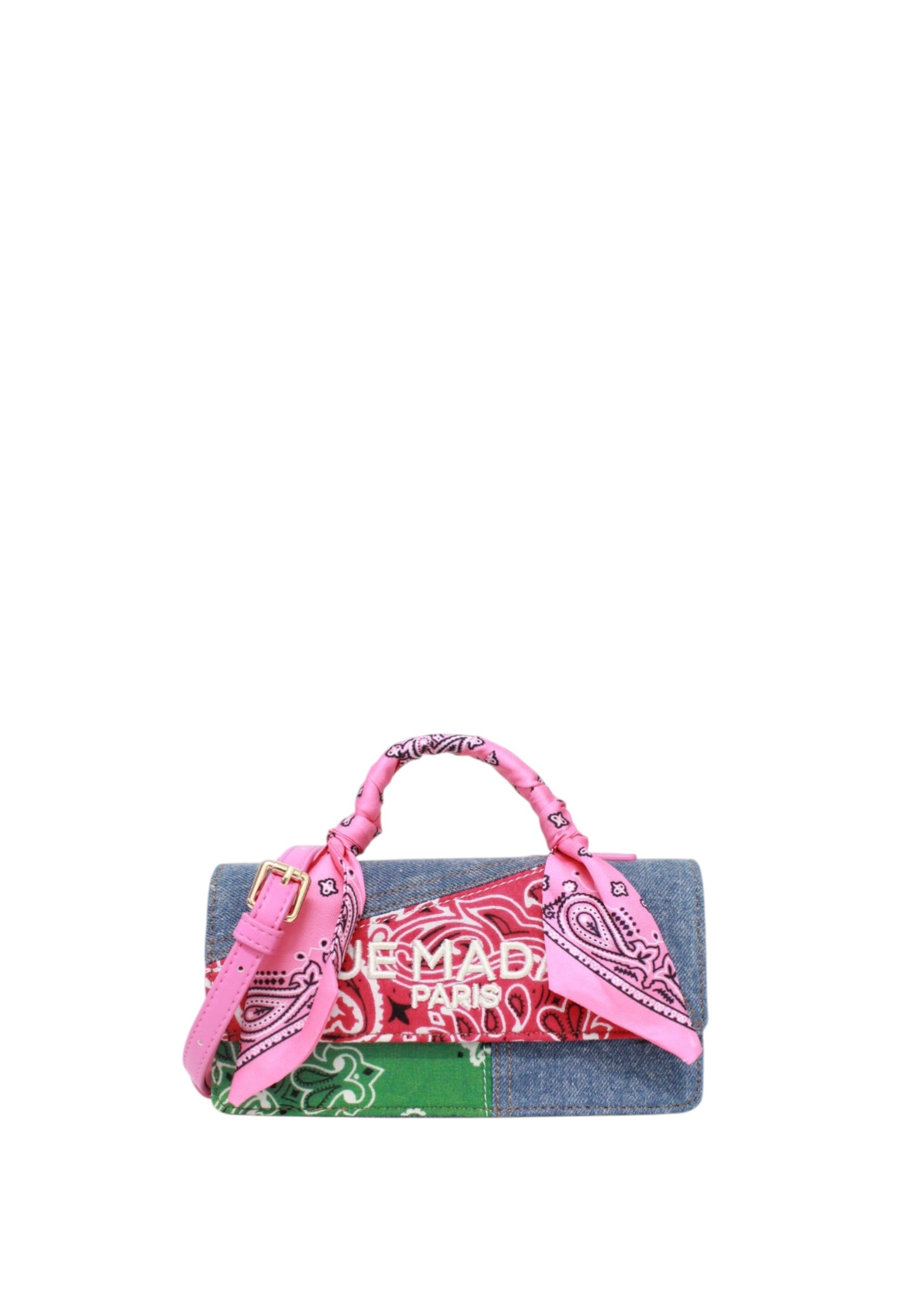 Borsa Donna Rue Madam Denim Fuchsia