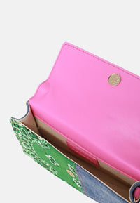 Borsa Donna Rue Madam Denim Fuchsia