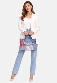 Borsa Donna Rue Madam Denim Blue