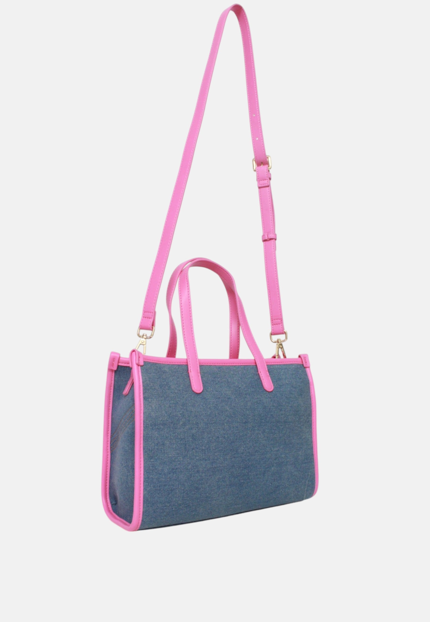 Borsa Donna Rue Madam Denim Fuchsia