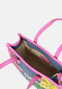 Borsa Donna Rue Madam Denim Fuchsia