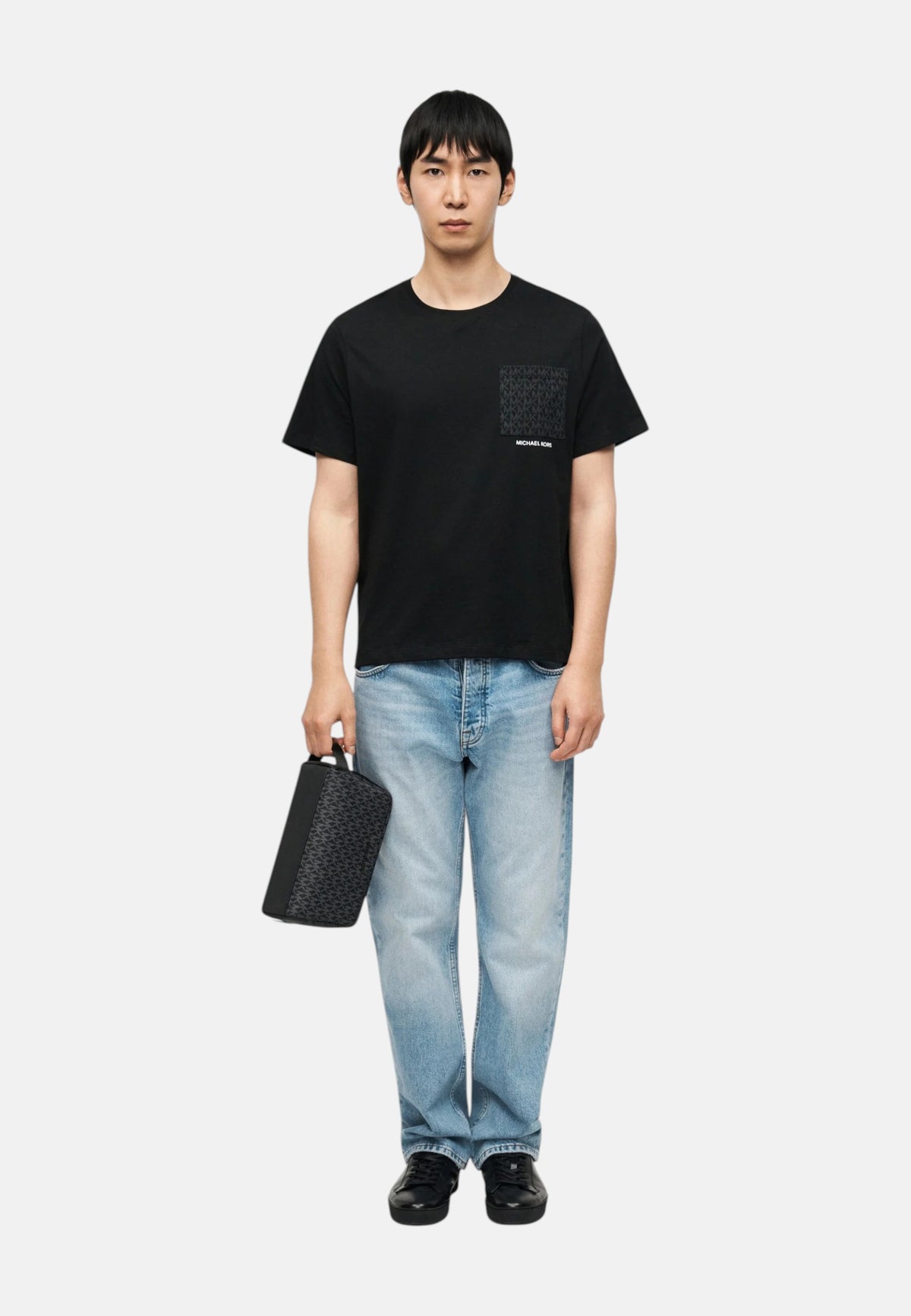 Pochette Uomo Michael Kors Black