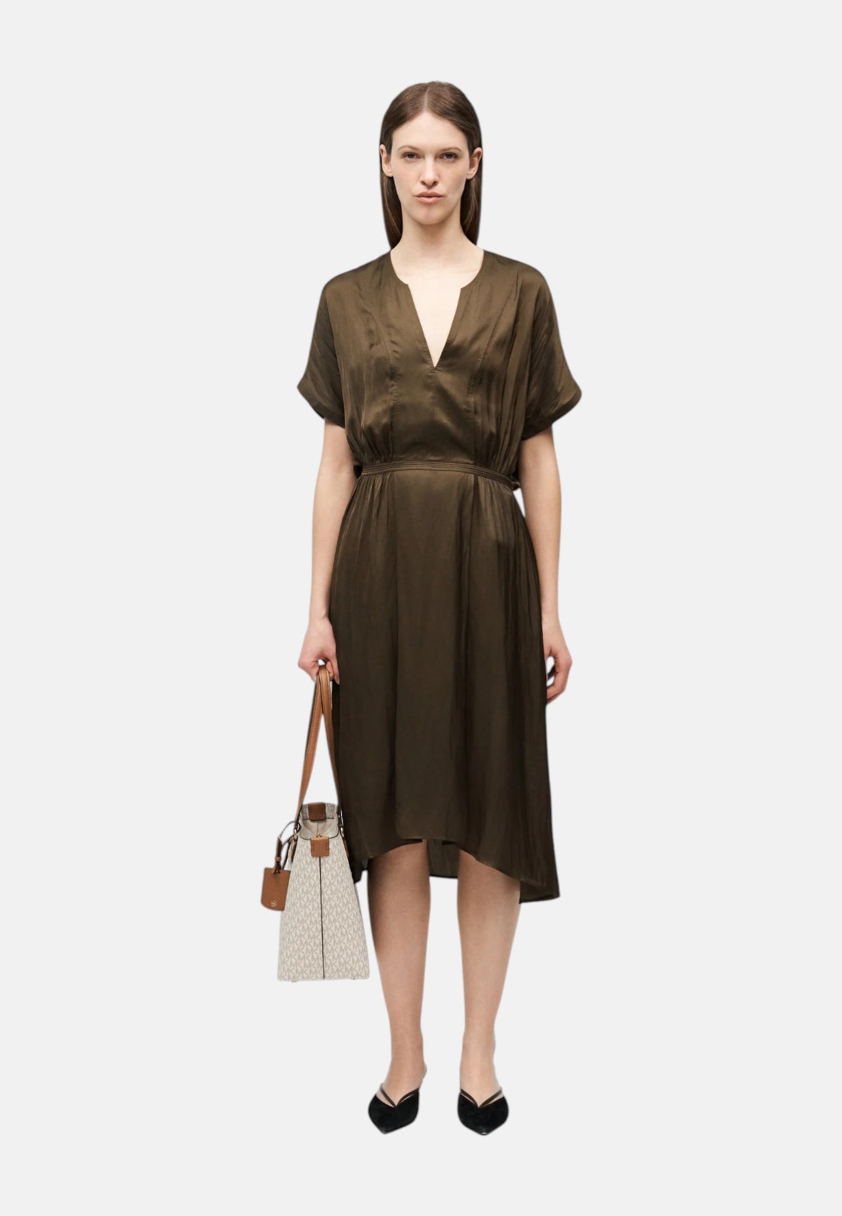 Borsa Donna Michael Kors Vanilla/acrn