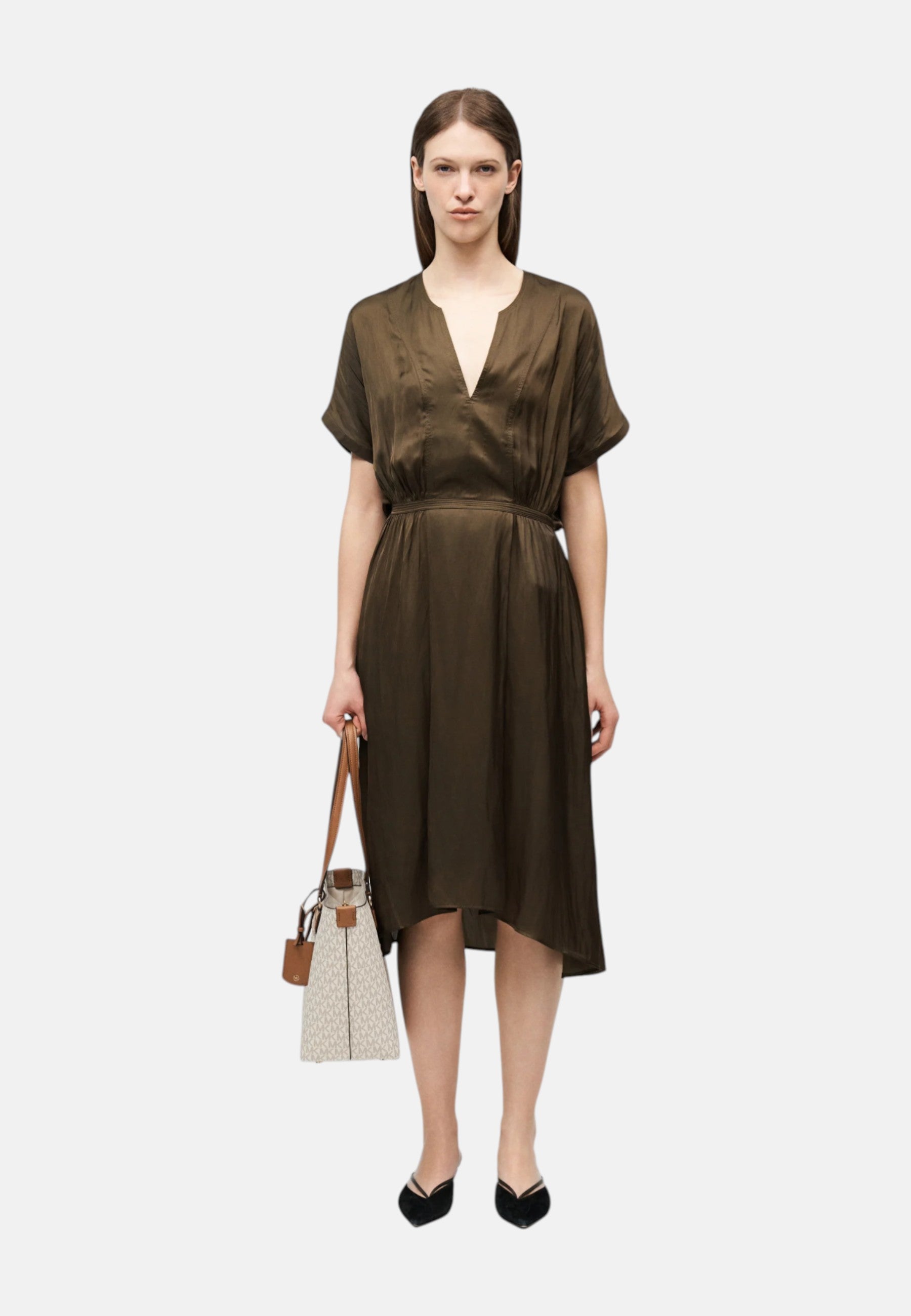 Borsa Donna Michael Kors Vanilla/acrn